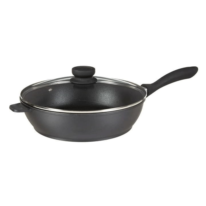 FRYPAN+LID+HANDLE 28CM