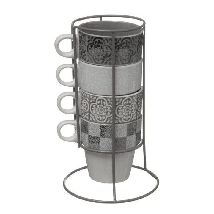 MUGS X4 RACK ISALYNE