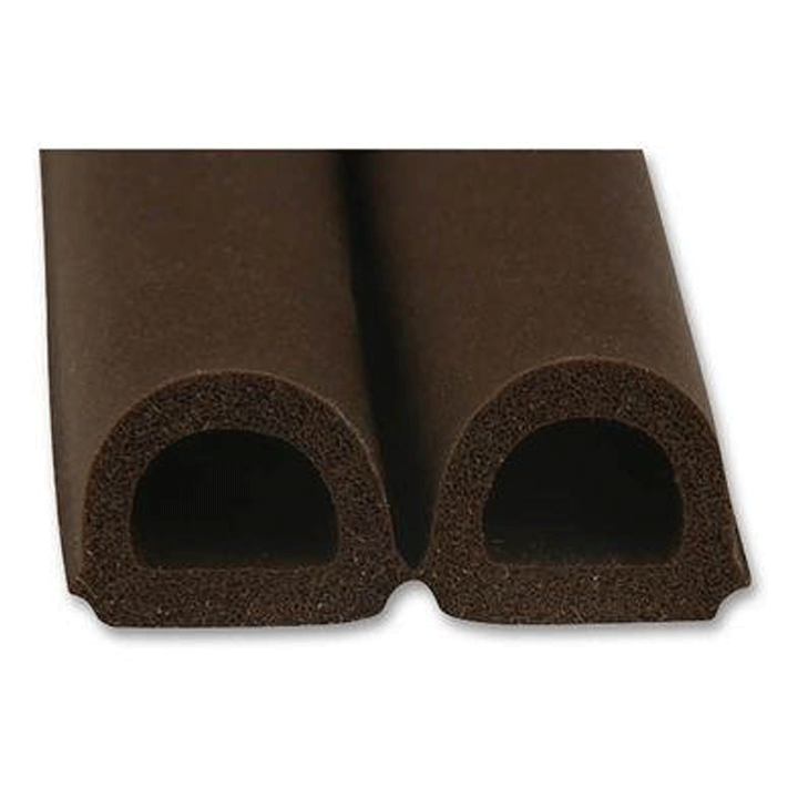 RUB. WEATH. STRIP BROWN 6M 6X9MM