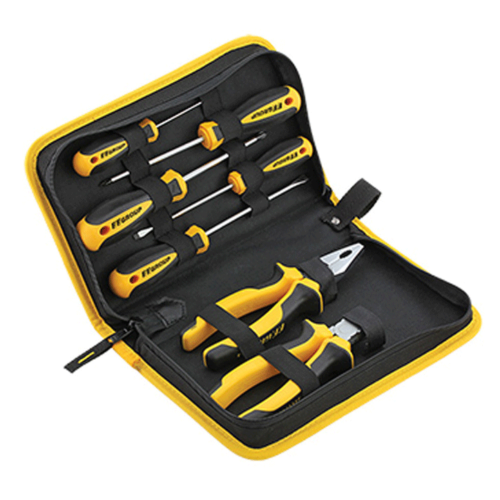 PLIER & SCREWDRIVER SET 7PCS FF GROUP