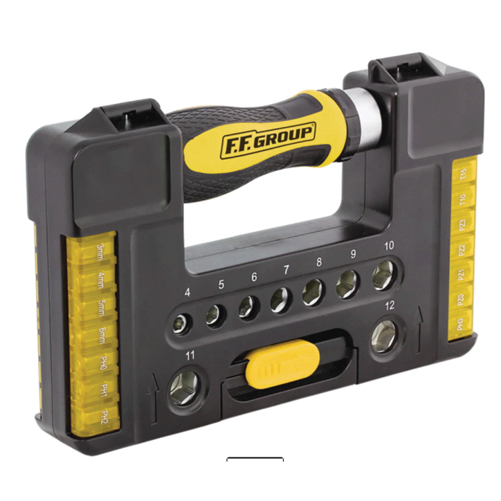 RATCHET SCREWDRIVER SET 38IN1 FF GROUP