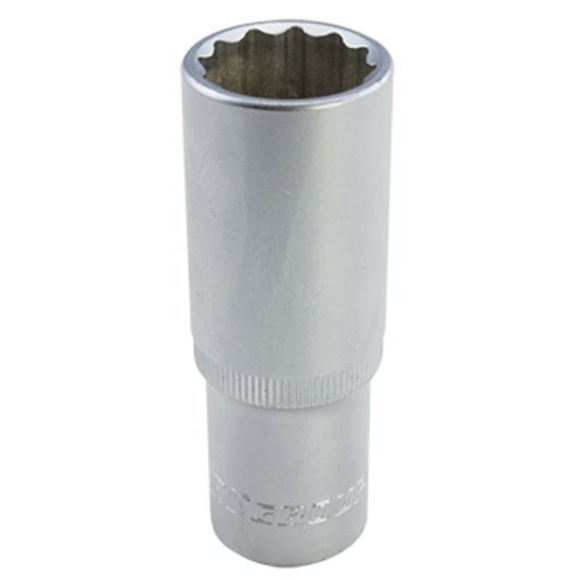 1/2" DRIVE 12POINT DEEP SOCKET 18MM DIN 3124 FF GROUP