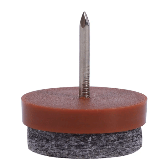 FELT NAIL PROTECTORS BROWN 20PCS