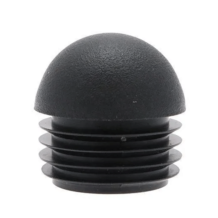 TUBE INSERTS ROUND BLACK 22MM