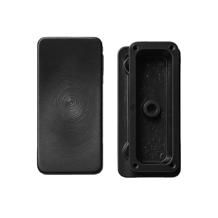 TUBE INSERTS RECT. BLACK 30X60MM