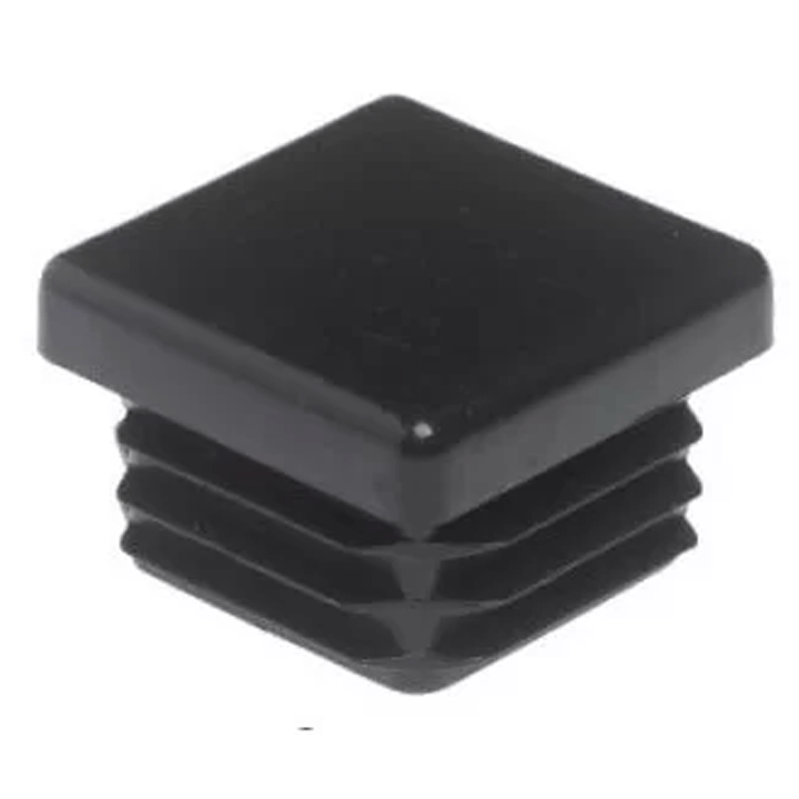 TUBE INSERTS SQUARE BLACK 30X30MM