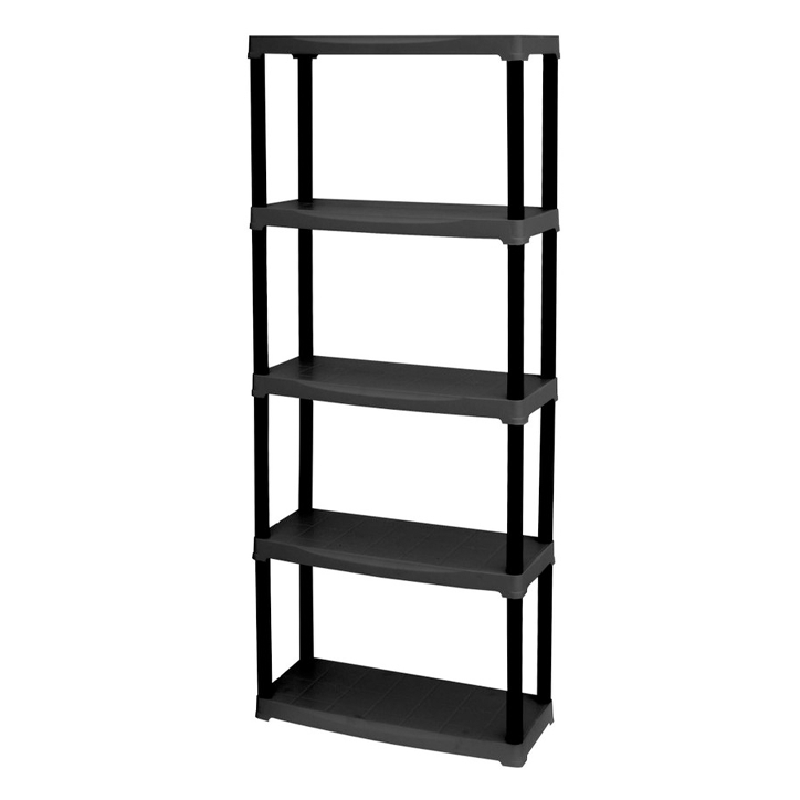 SHELVING SYSTEM PLASTIC 700X300X1740MM 5PCS