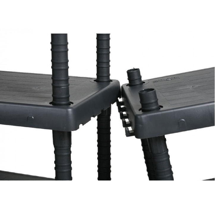 SHELVING SYSTEM PLASTIC 820X400X1645MM 5PCS