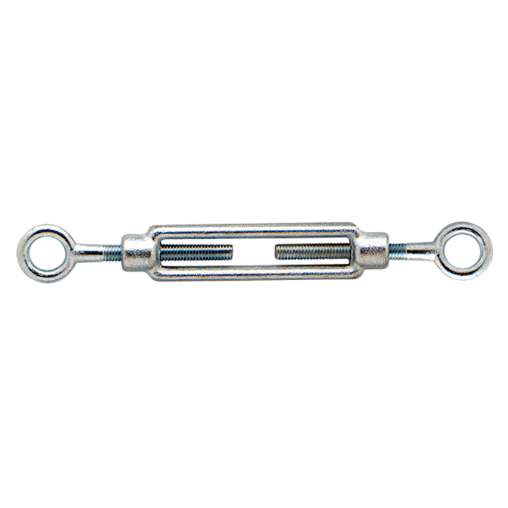 TURNBUCKLE 6MM EYE-EYE GALV.1480