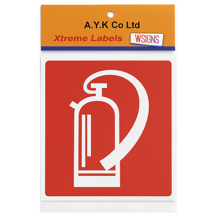 SIGN FIRE HOSE POINT 16X16