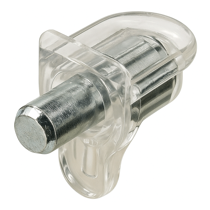 SHELF SUPPORT PINS PEG STUD STEEL CLEAR 5MM 1000PCS