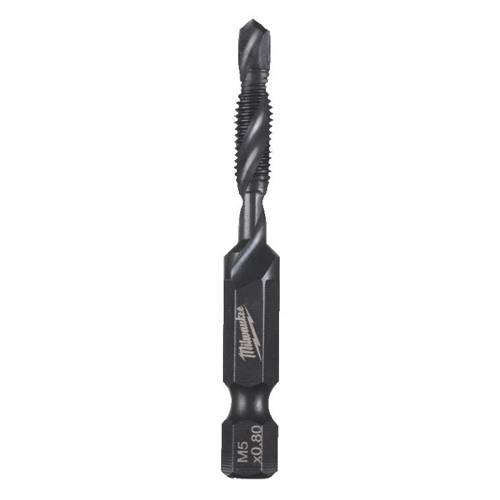 COMPI DRILL TAP HSS-G M5X57MM MILWAUKEE
