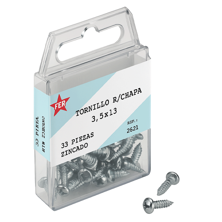 SELF DRILLING SCREWS 5.5X25 6PCS
