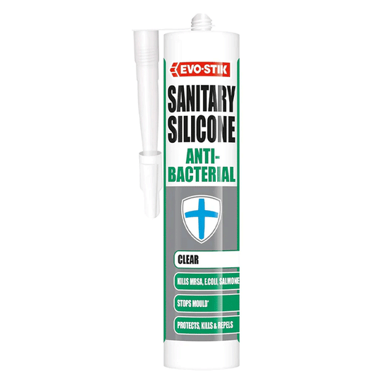EVO-STIK ANTI BACTERIAL SLNT WHITE