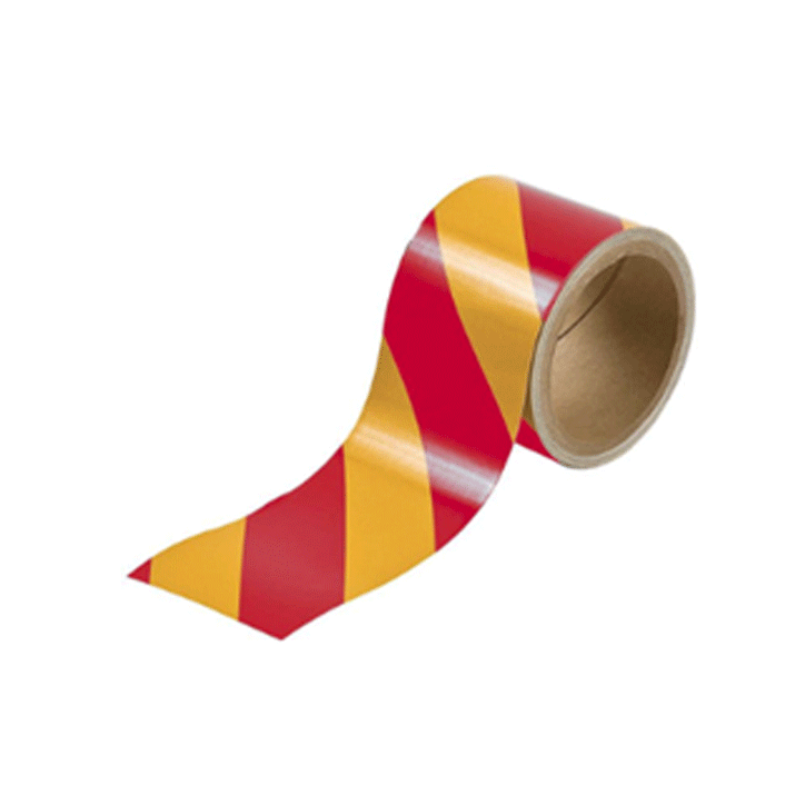 WARNING TAPE 50MX4CM RED/YELLOW