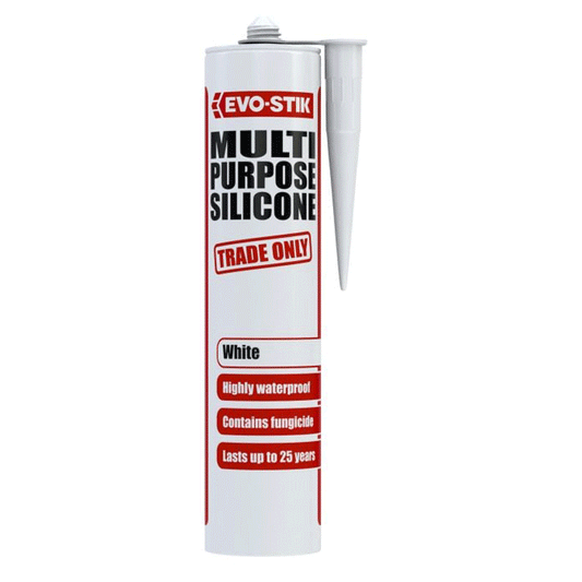MP SILICONE SEAL WHITE C20 EVOSTIK