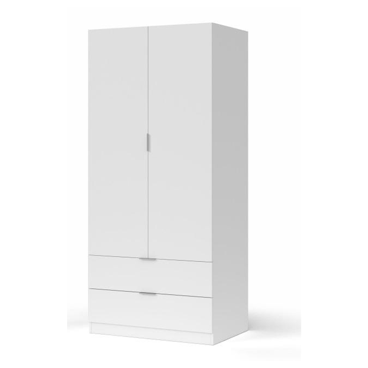 WARDROBE 1026 2DOORS+2DRAWERS