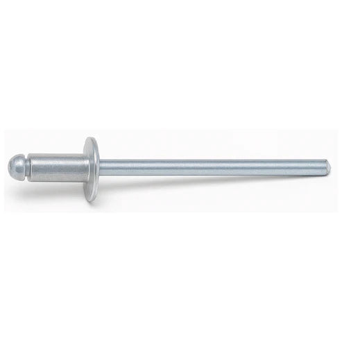 RIVETS ALUMINIUM 4.8X12MM 100PCS