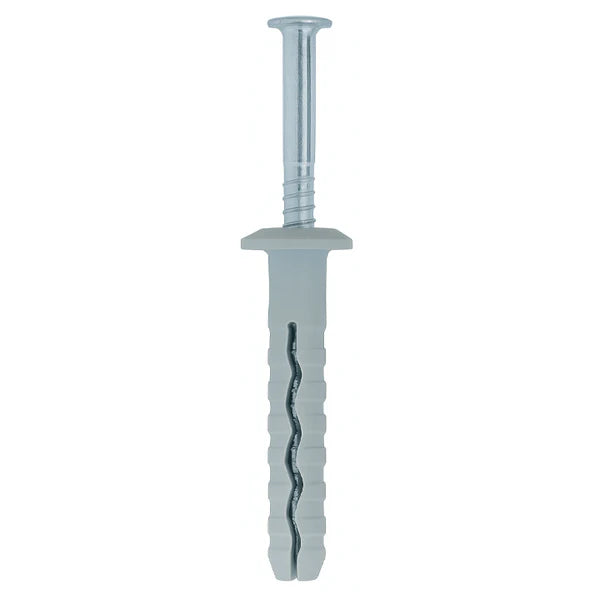 NYLON PLUG PREASSEMBLED TBB LARGE RIM 8X80/40 5PCS