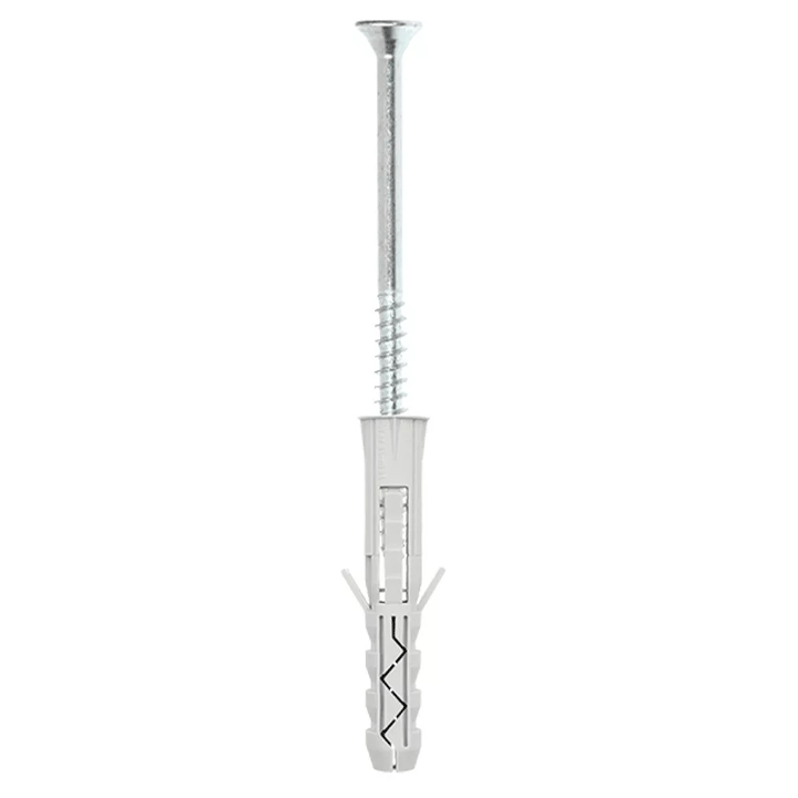 NYLON PLUG & CHIPBOARD SCREW 4X60