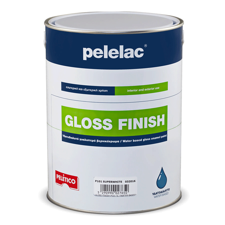 PELELAC® ΓΥΑΛΙΣΤΕΡΟ ΦΙΝΙΡΙΣΜΑ P106 0,75L ΥΔΑΤΟΔΙΑΛΥΤΟ