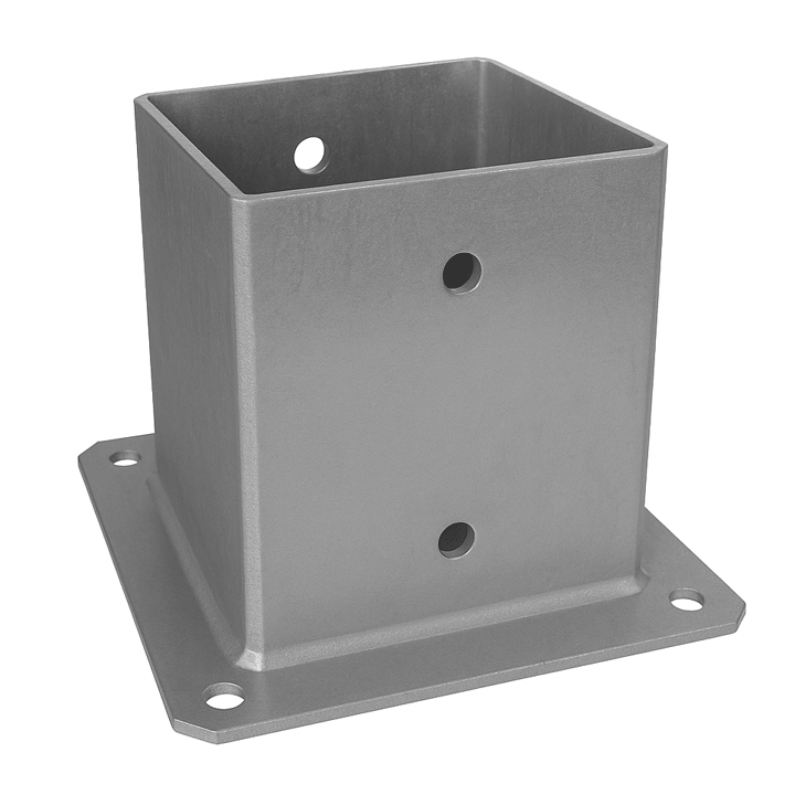 POST BASE SQUARE ZPL 101X101X150