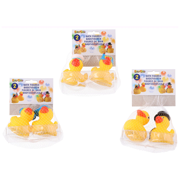 BATH DUCK FUNNY 2PCS