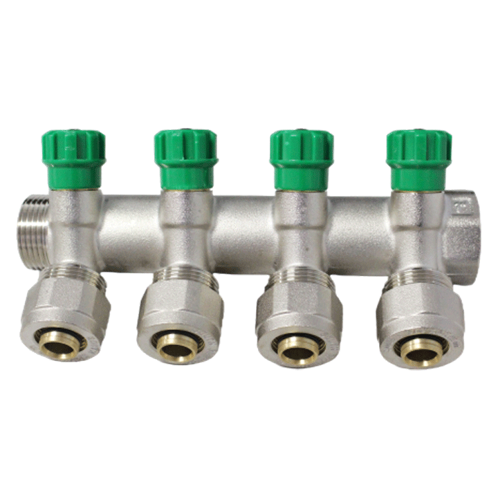 PEX MANIFOLD REGULATING 1X2.2X3WAYS