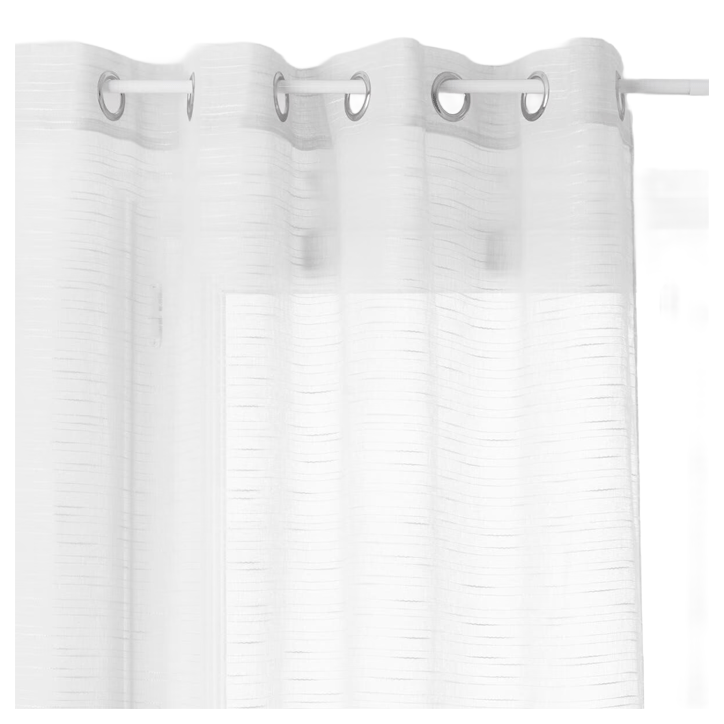 NET CURTAIN SAM WHITE 140X240