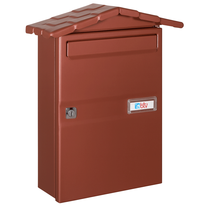 MAILBOX CHALET BROWN