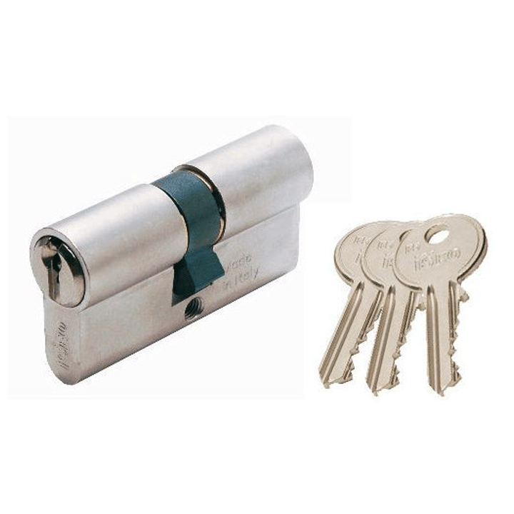 CYLINDER LOCK F5 35-55 NICKEL ISEO