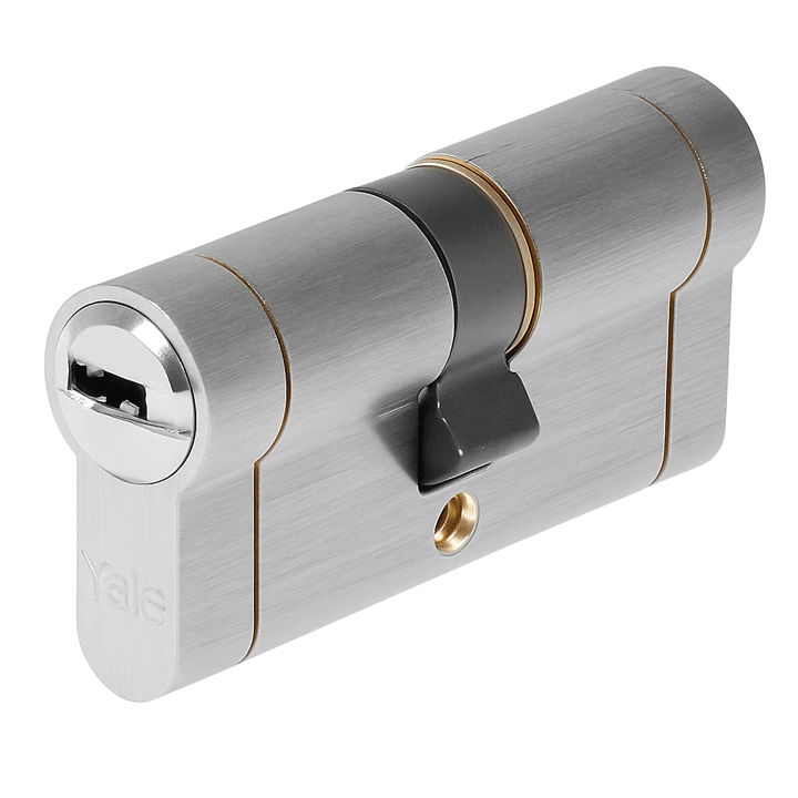 CYLINDER LOCK 40-40 KD NICKEL YALE