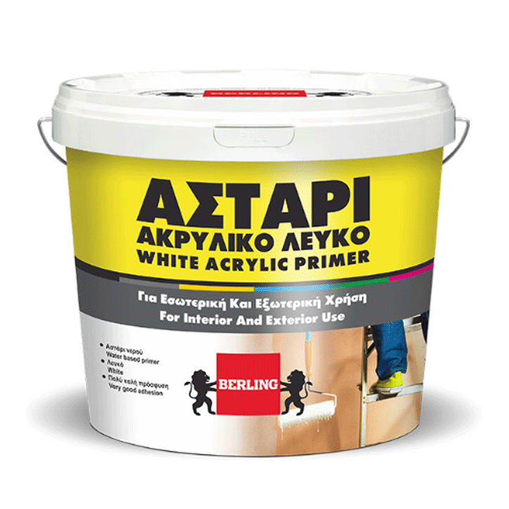 PRIMER ACRYLIC WHITE 10LTR