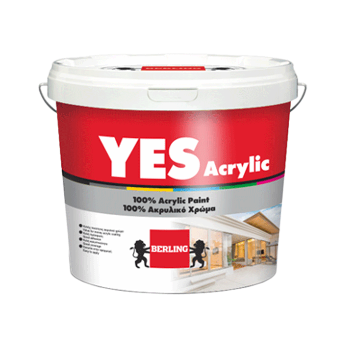 YES 100% ACRYLIC P104 MAGNOLIA 9LT