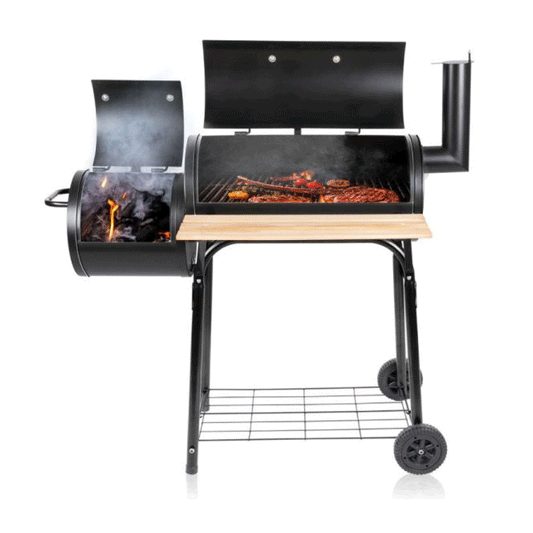 BBQ GRILL SMOKER 104X58X114CM