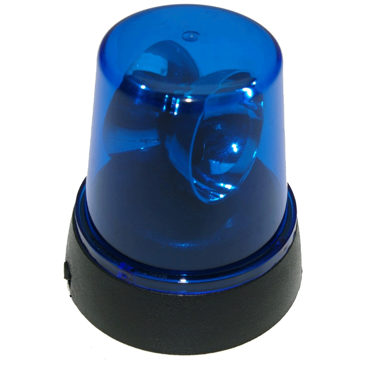 MINI SIGNAL LIGHT BLUE