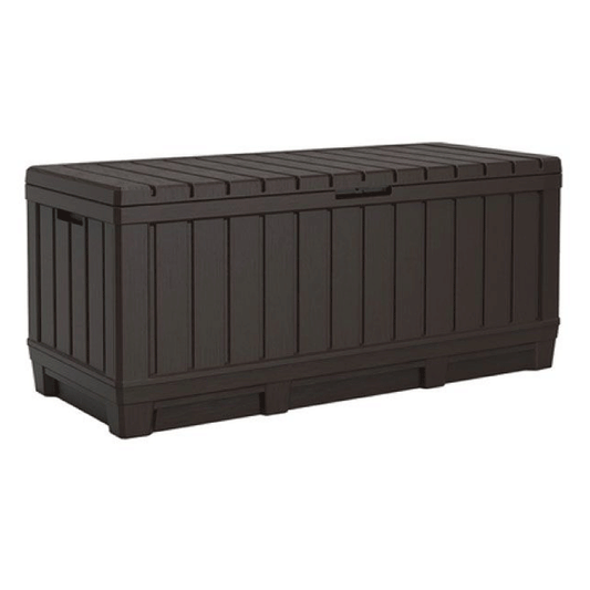 KENTWOOD STORAGE BOX 350L WOODBROWN KETER