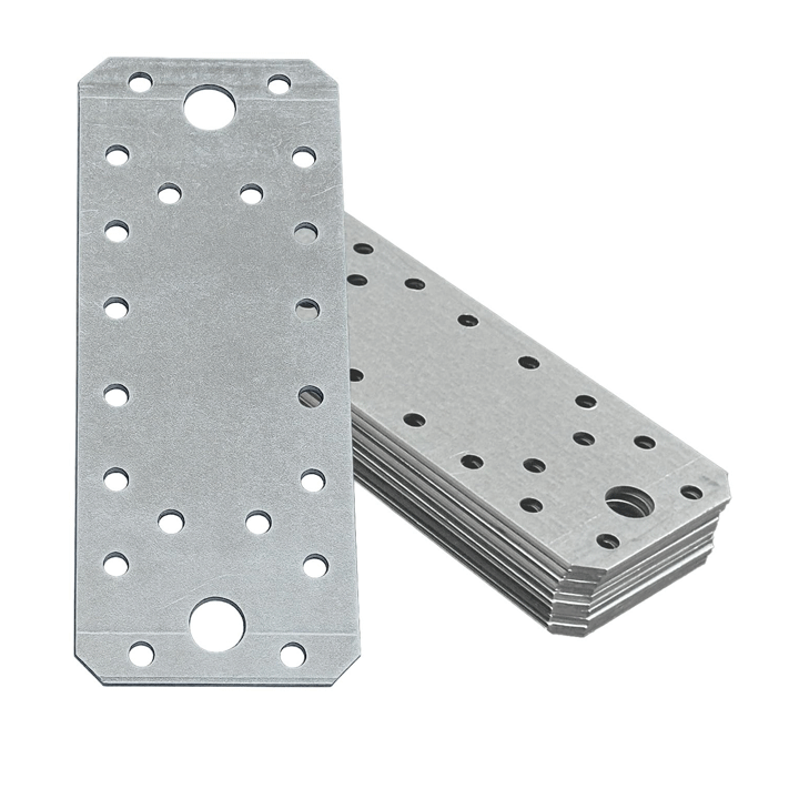 STRAIGHT PLATE 120X45X2.5MM NICKEL