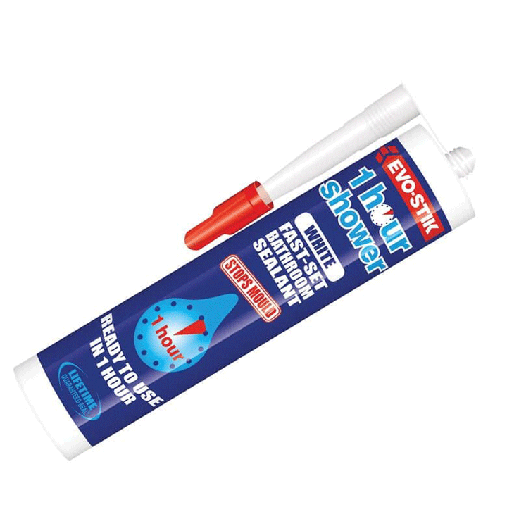 EVO-STIK 1 HOUR SHOWER BATH SEALANT WHITE