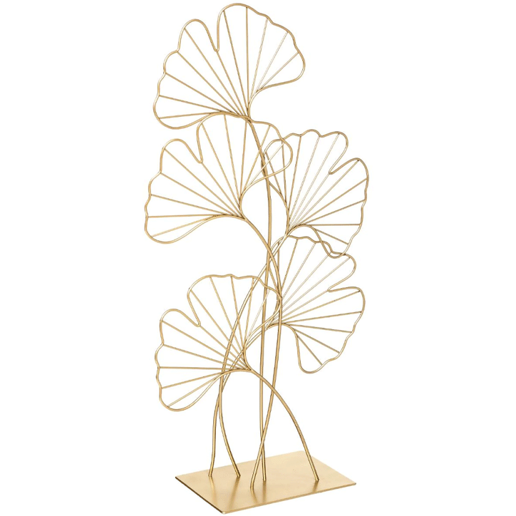 GINKO MET LEAF DECO H57