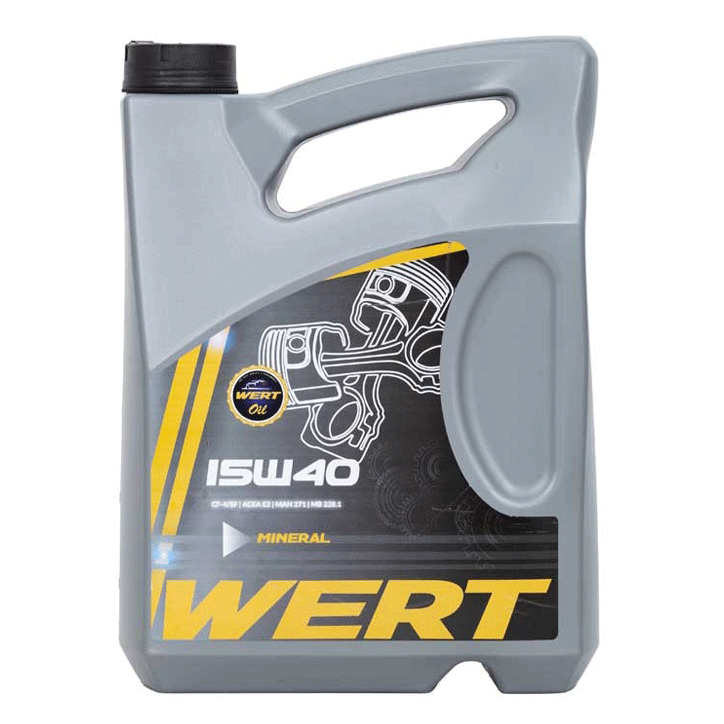 PRO. WERT MOTOR OIL 15W-40 5LTR