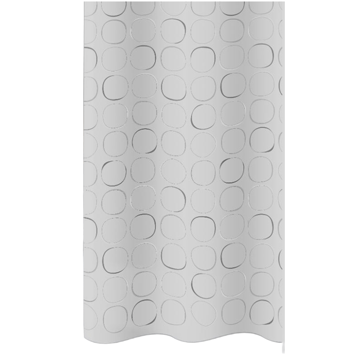 TEXTILE SHOWER CURTAIN 180X200