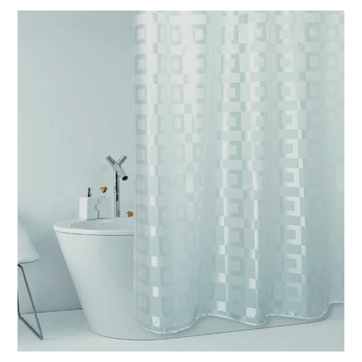 TEXTILE SHOWER CURTAIN DAMA 180X200