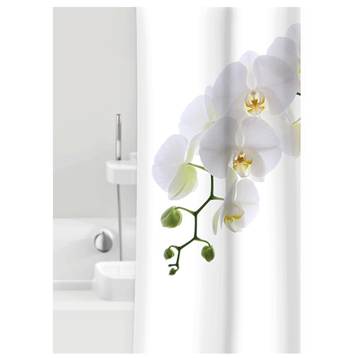 TEXTILE SHOWER CURTAIN 180X200