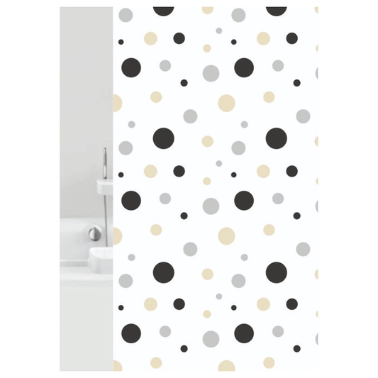 TEXTILE SHOWER CURTAIN 180X200