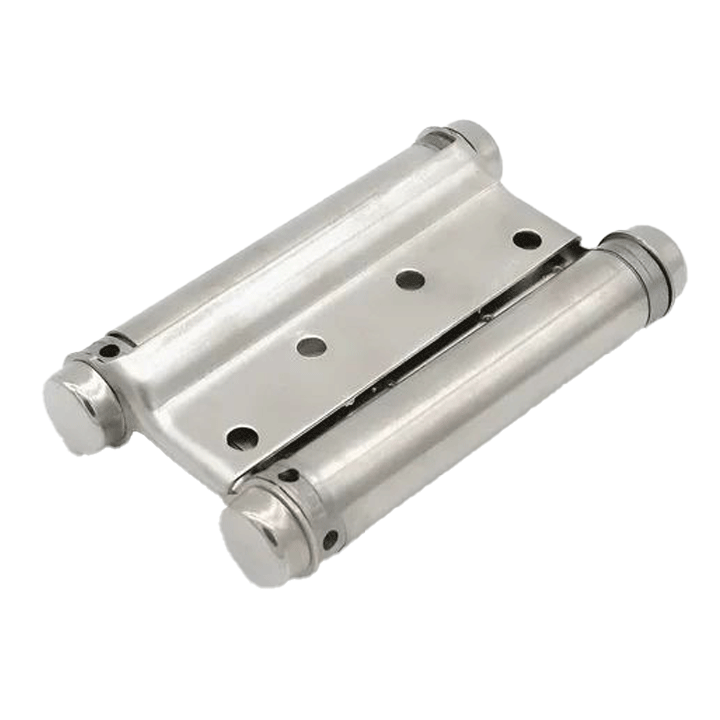 DOUBLE ACTING SPRING HINGES 75MM ZINC 2PCS