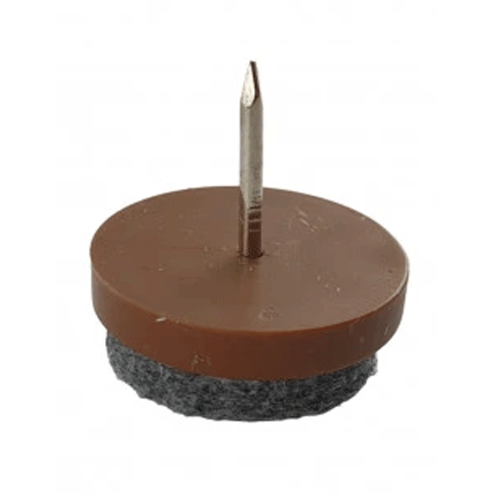 FURNITURE FELTS 22MM BROWN