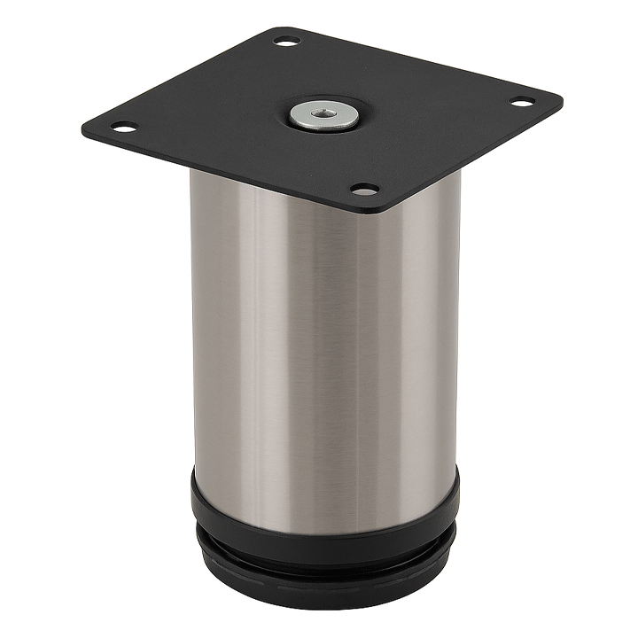 FURNITURE LEG ABJUSTABLE 5080 INOX 60MM