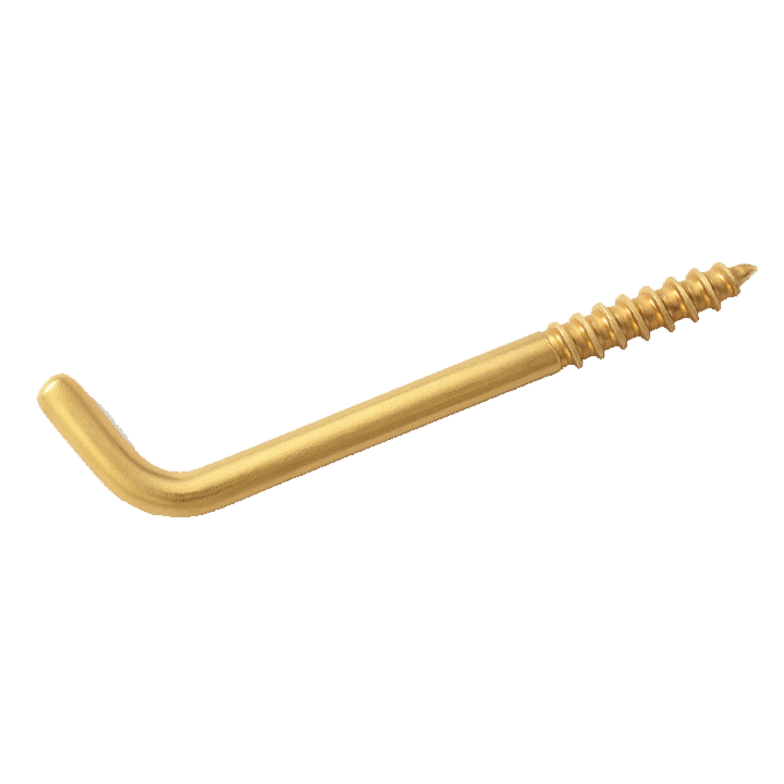 ANGLE BRACKET ZINC 17X40 GOLD