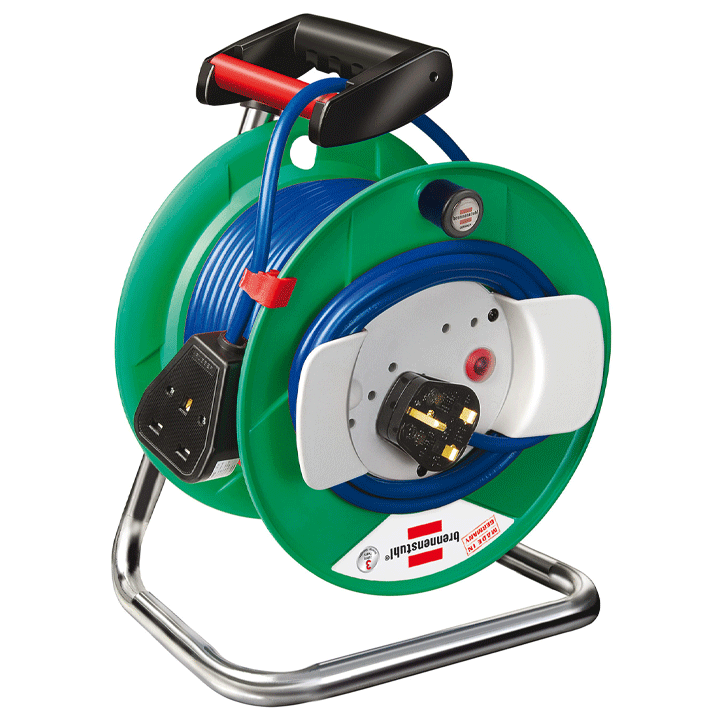 CABLE REEL GARANT-G 240 25M H05VV-F3G1,5 RED WITH THERMOSTAT